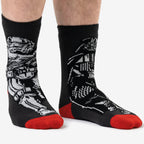 HEAT HOLDERS 4 Pairs Kids Winter Lite Star Wars Socks: Thermal Fun Novelty Socks