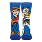 HEAT HOLDERS 2 Pack Kids Toy Story Socks: Novelty Thermal Warm Woody Disney Socks