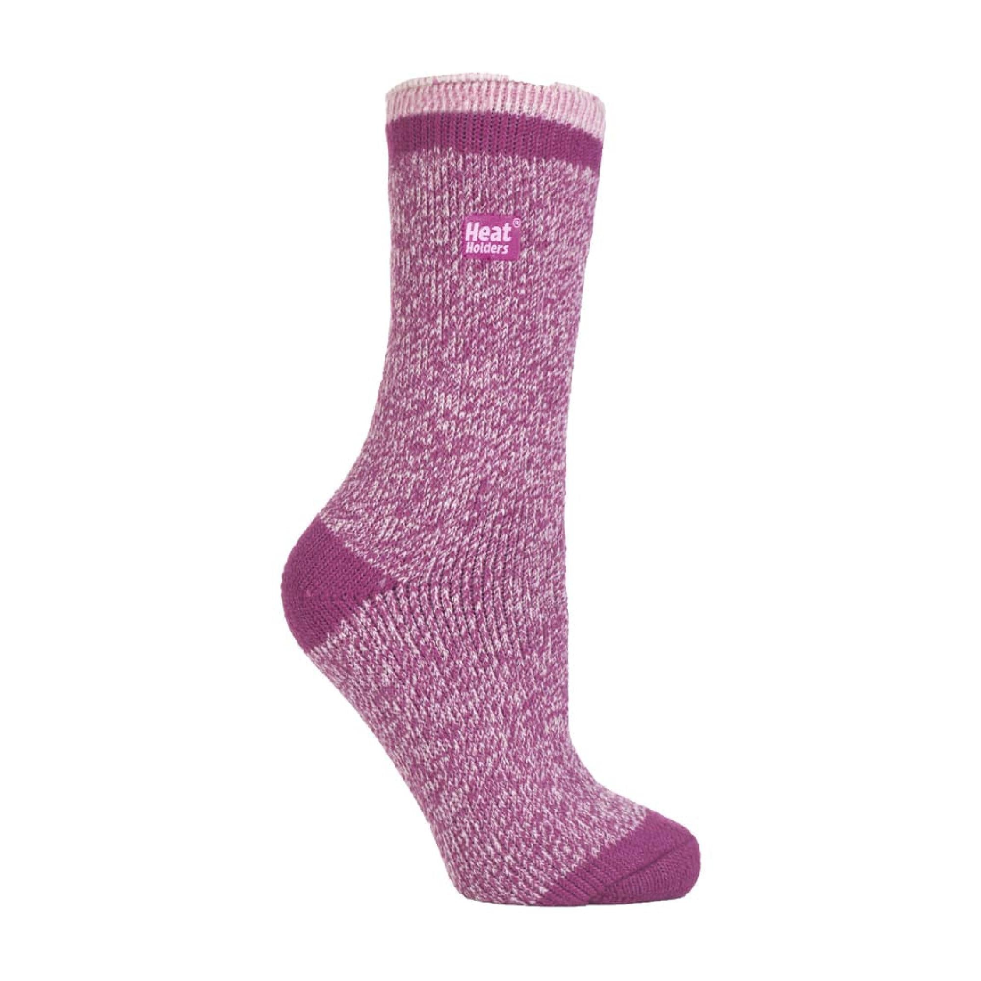 Sock Snob Womens Twist Patterned Thick Winter Warm Thermal Socks