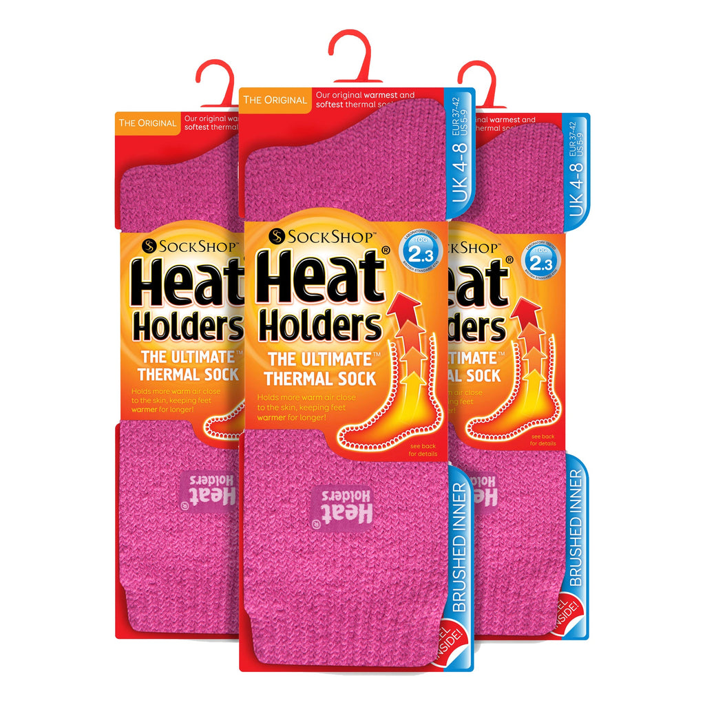 Sock Snob Womens Original Thick Winter Thermal Socks (Multipack Options)
