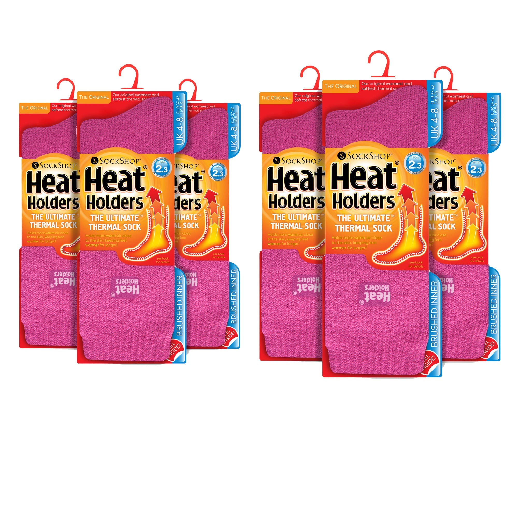 Sock Snob Womens Original Thick Winter Thermal Socks (Multipack Options)