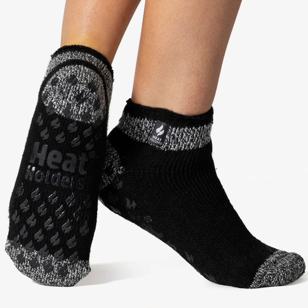 Heat Holders 3 Pair Womens Ankle Slipper Socks