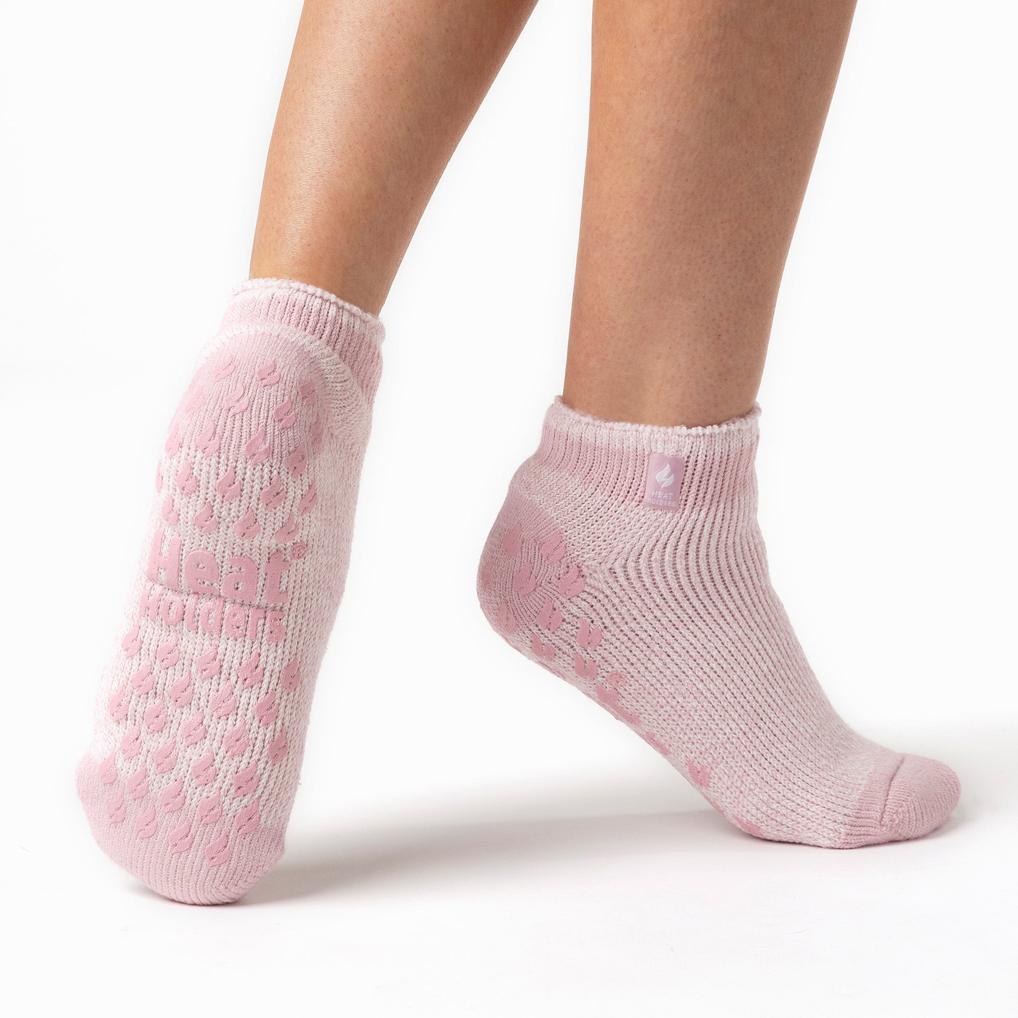 Heat Holders 3 Pair Womens Ankle Slipper Socks