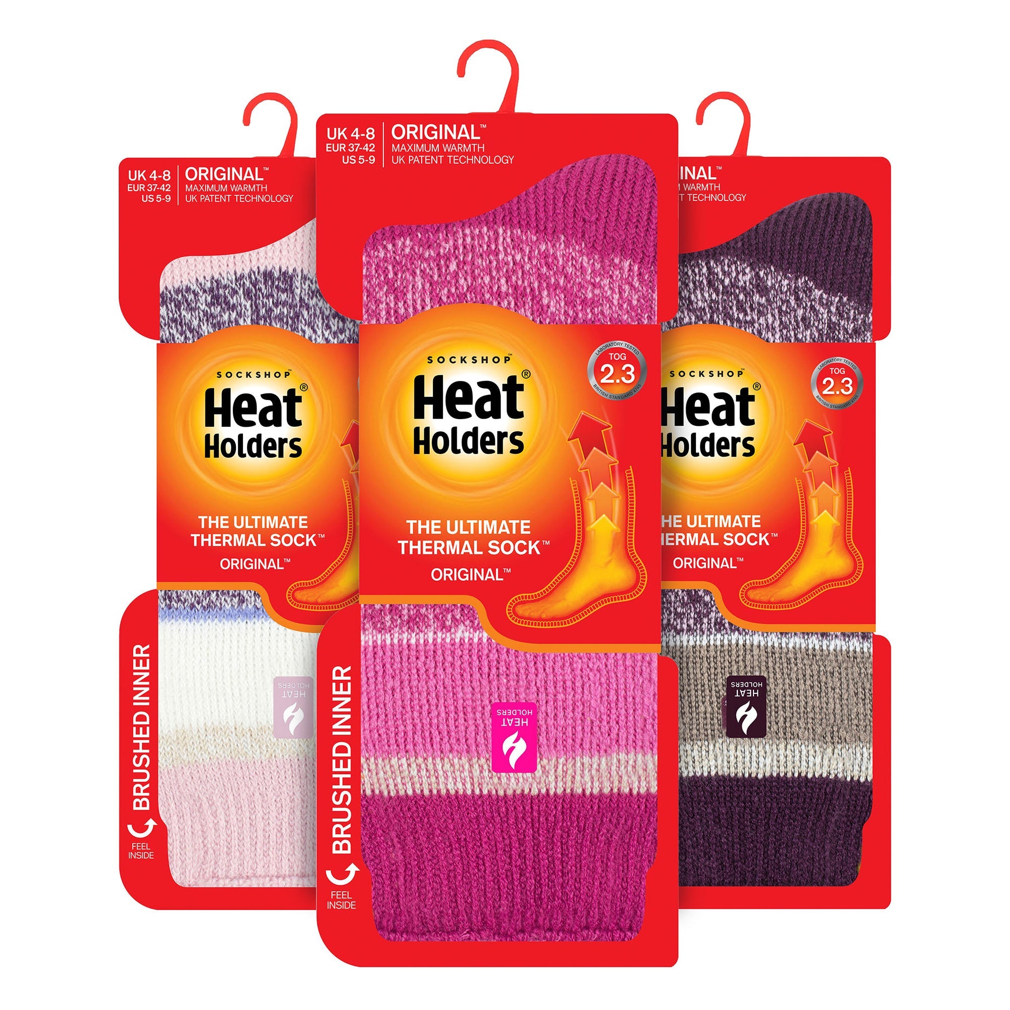 Sock Snob Set of 3 Insulated Thermal Womens Socks for Ultimate Cold Weather Comfort