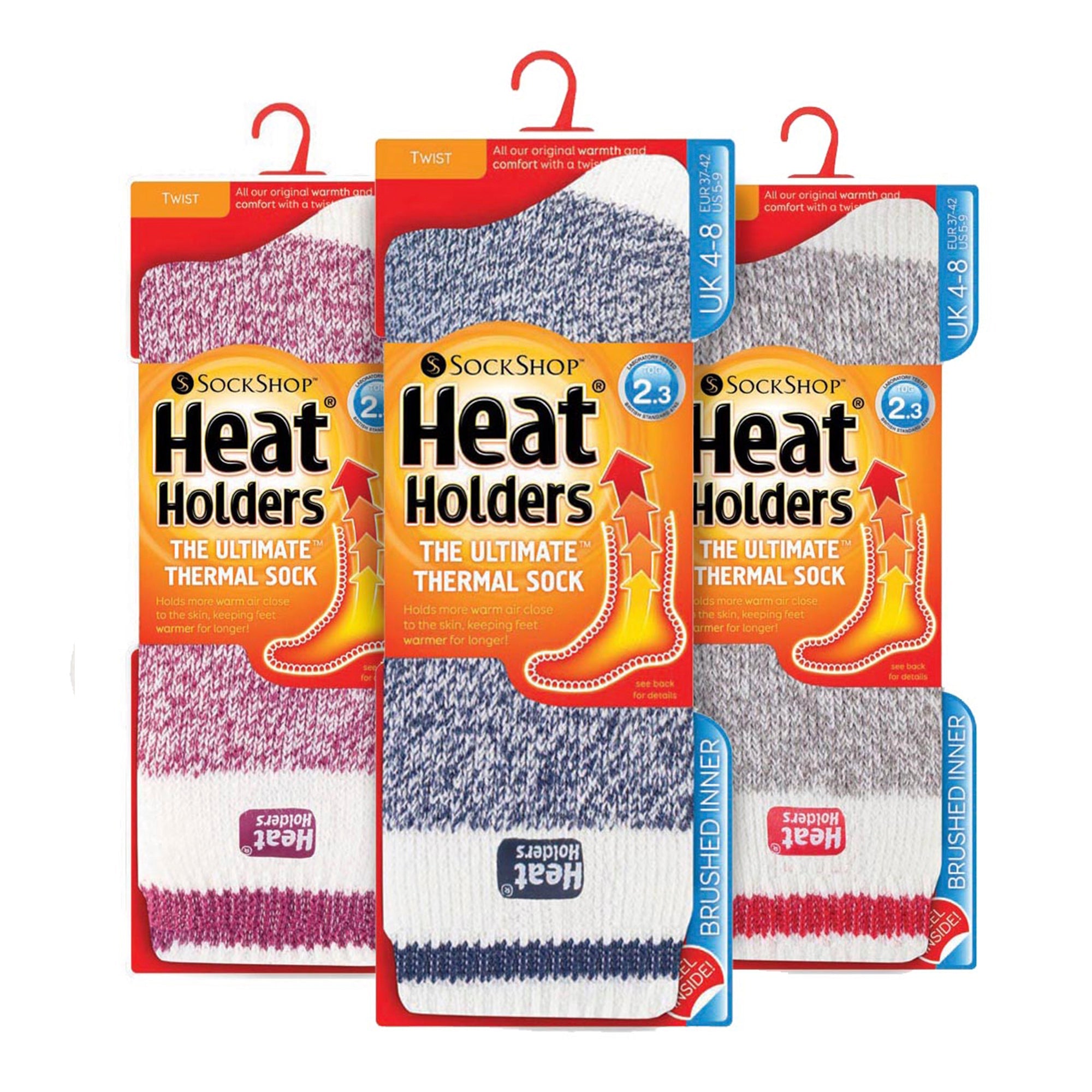 Sock Snob Set of 3 Insulated Thermal Womens Socks for Ultimate Cold Weather Comfort