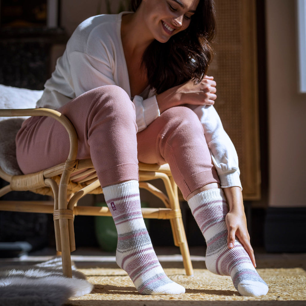 Sock Snob Set of 3 Insulated Thermal Womens Socks for Ultimate Cold Weather Comfort