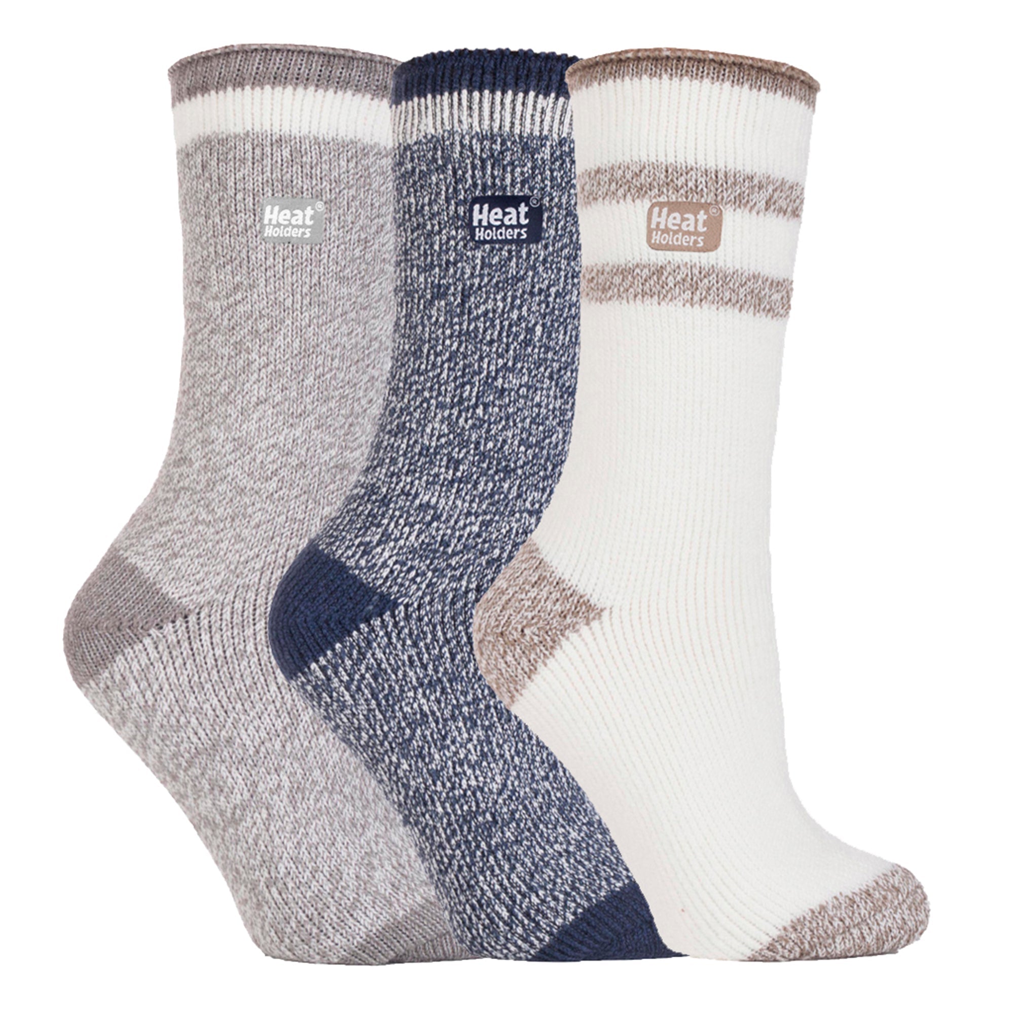 Sock Snob Set of 3 Insulated Thermal Womens Socks for Ultimate Cold Weather Comfort