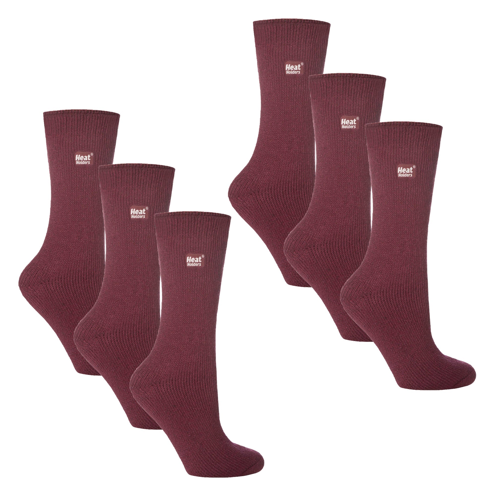 Sock Snob Womens Original Thick Winter Thermal Socks (Multipack Options)