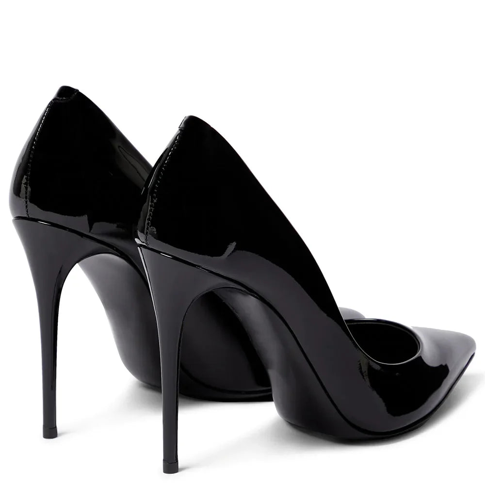 Womens Stiletto Heel Slip On Pointed Toe Heels