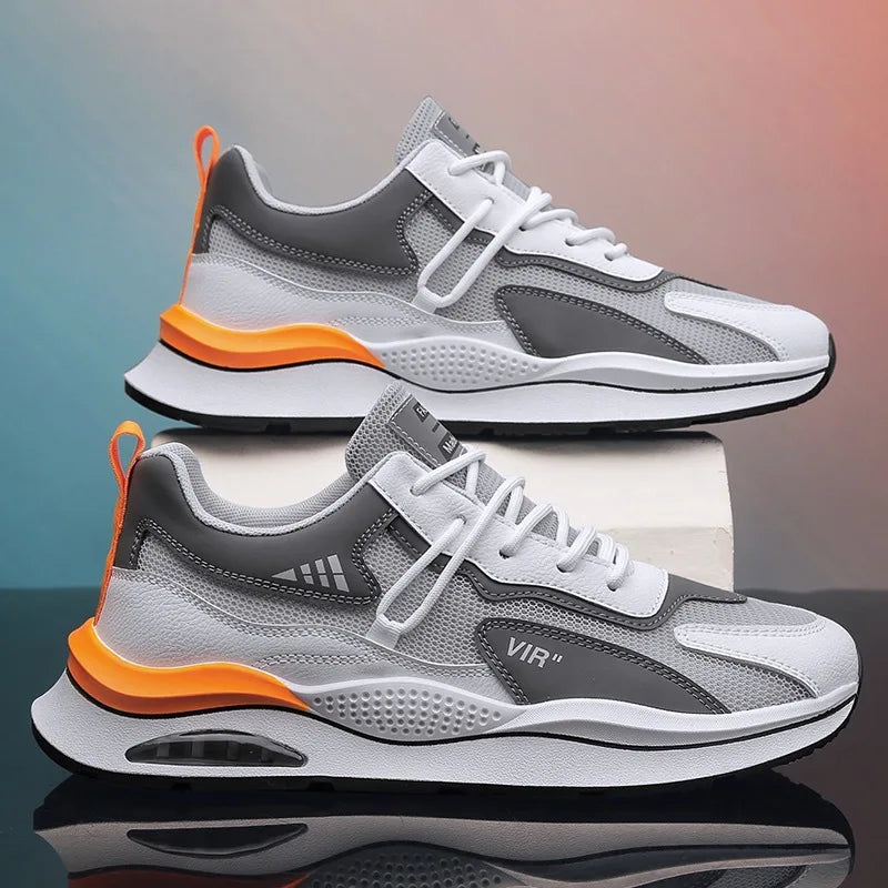 Mens Breathable Mesh Non Slip Running Trainers