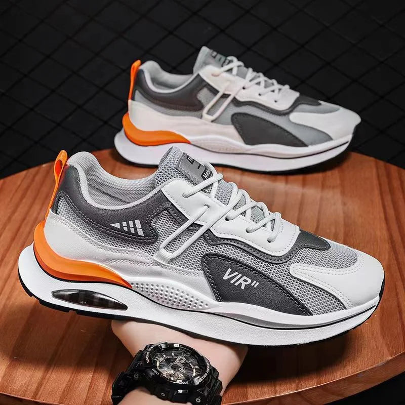 Mens Breathable Mesh Non Slip Running Trainers