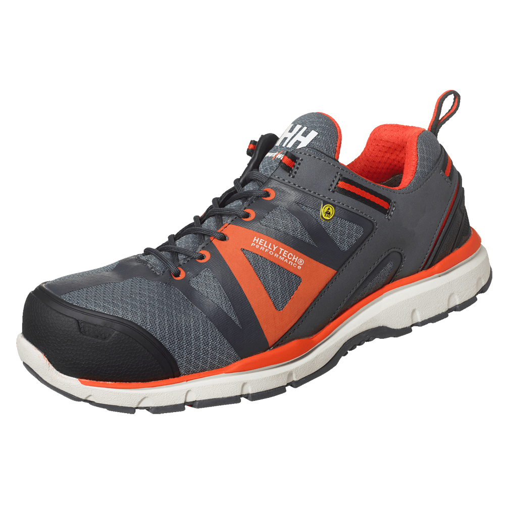 Helly Hansen 78213 Smestad Active Composite-Toe Safety Shoes Safety Trainers Charcoal / Orange