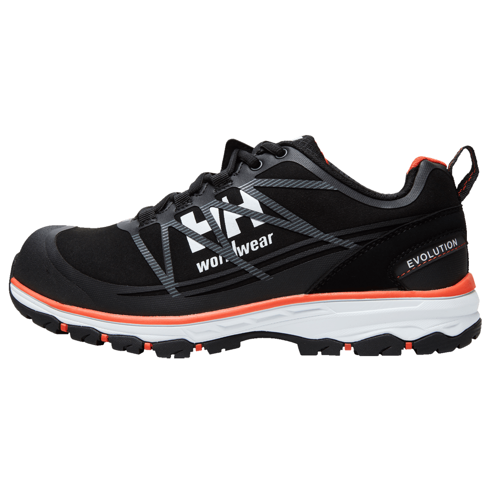 Helly Hansen 78224 Chelsea Evolution Aluminum-Toe Safety Shoes Safety Trainers Black / Orange