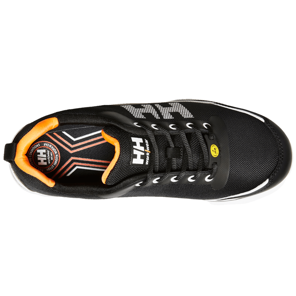 Helly Hansen 78225 Oslo Aluminum-Toe Safety Shoes Safety Trainers Black / Orange