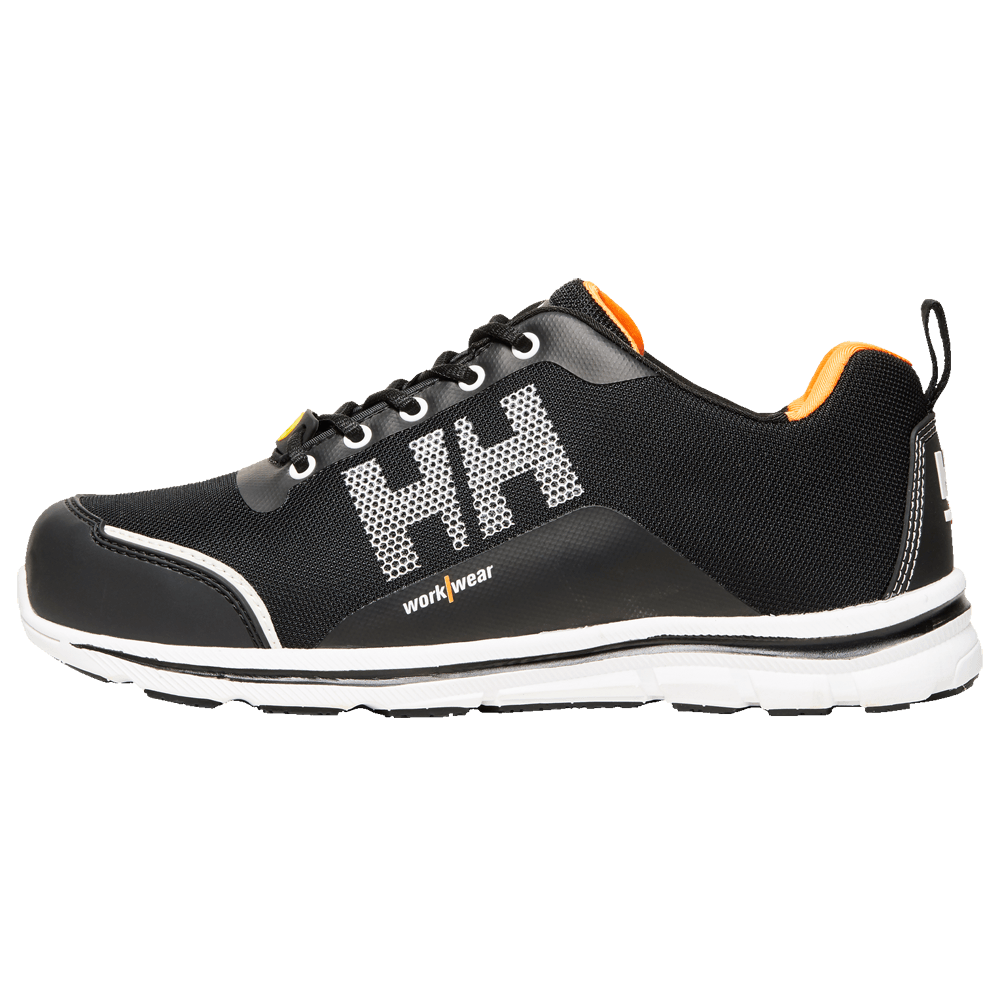 Helly Hansen 78225 Oslo Aluminum-Toe Safety Shoes Safety Trainers Black / Orange
