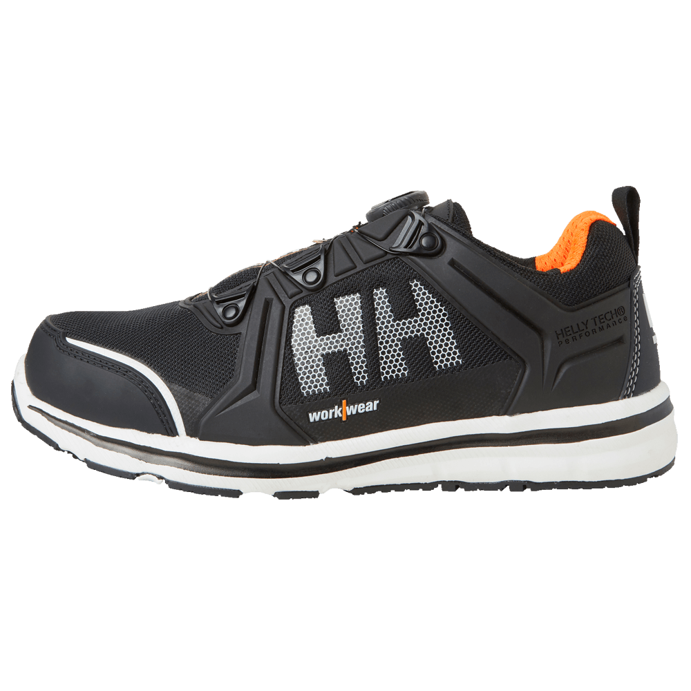 Helly Hansen 78228 Oslo BOA Waterproof Aluminum-Toe Safety Shoes Safety Trainers Black / Orange