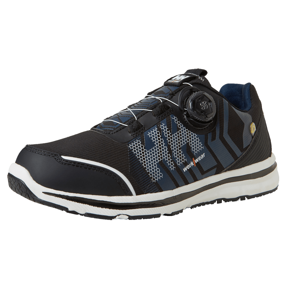 Helly Hansen 78231 Oslo BOA Soft Toe Shoes Work Trainers Black / Blue