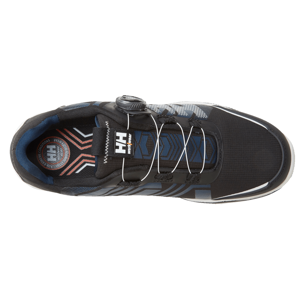 Helly Hansen 78231 Oslo BOA Soft Toe Shoes Work Trainers Black / Blue
