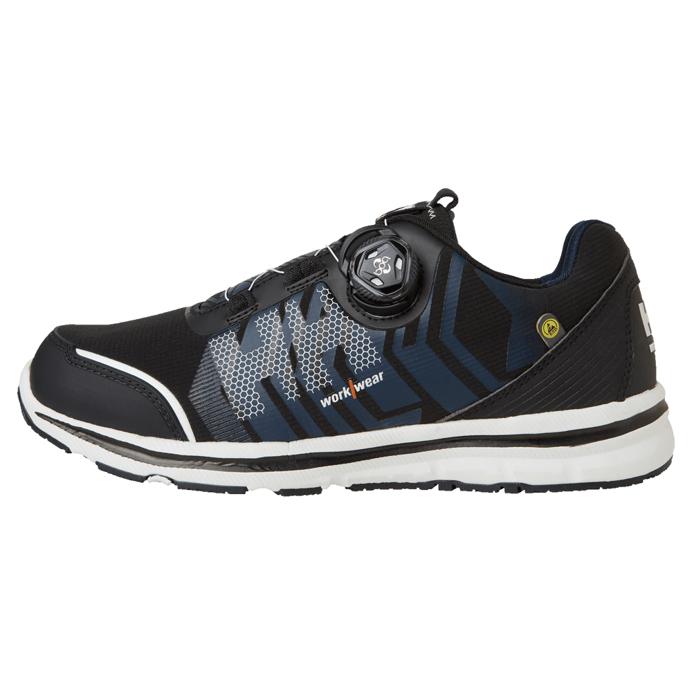 Helly Hansen 78231 Oslo BOA Soft Toe Shoes Work Trainers Black / Blue