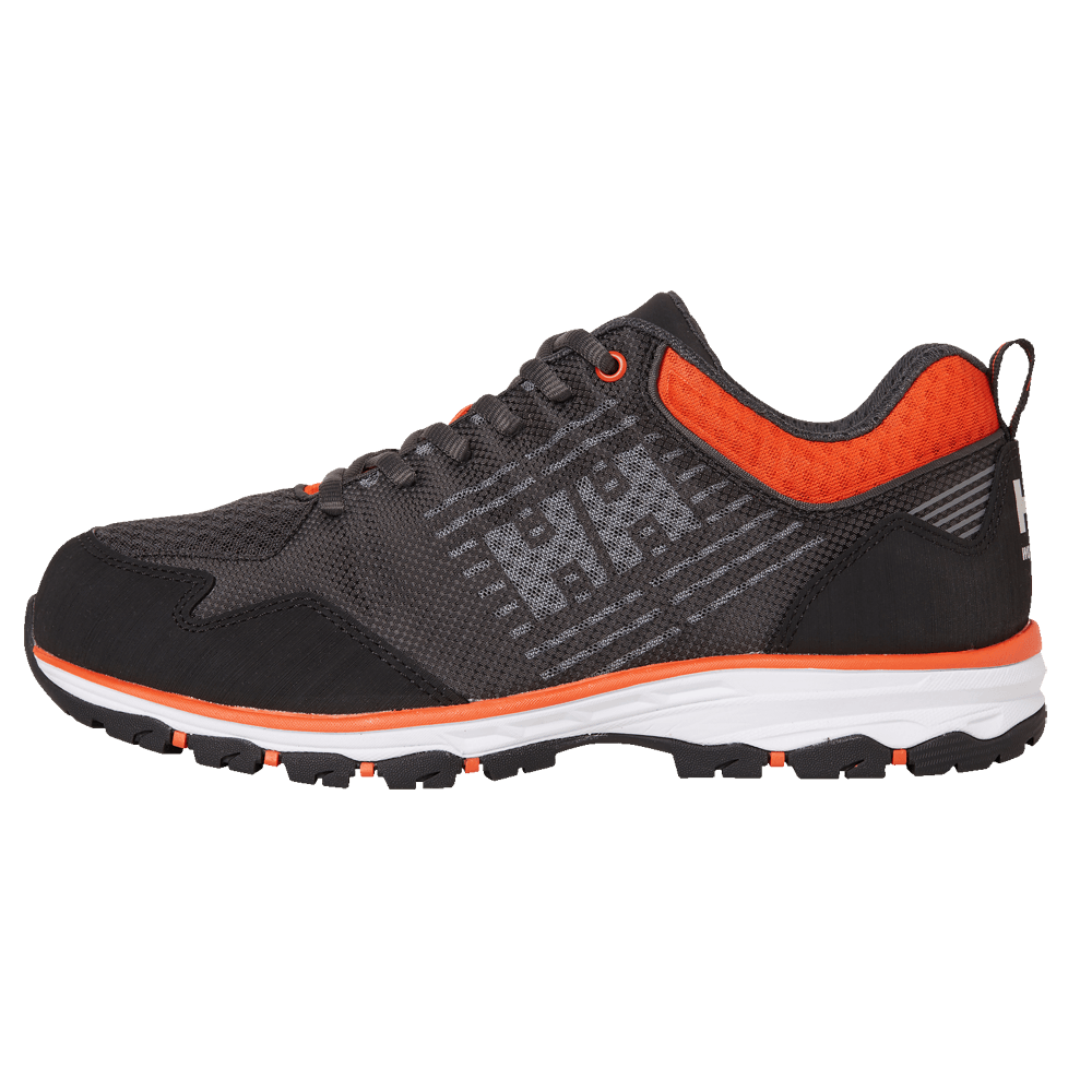 Helly Hansen 78234 Chelsea Waterproof Soft Toe Shoes Work Trainers Black / Orange