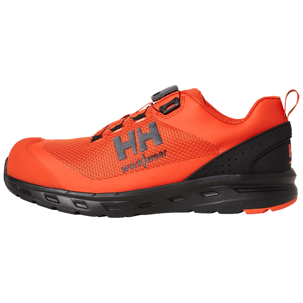 Helly Hansen 78245Chelsea Evolution Brz Low BOA Safety Shoes Safety Trainers Black / Grey / Dark Orange