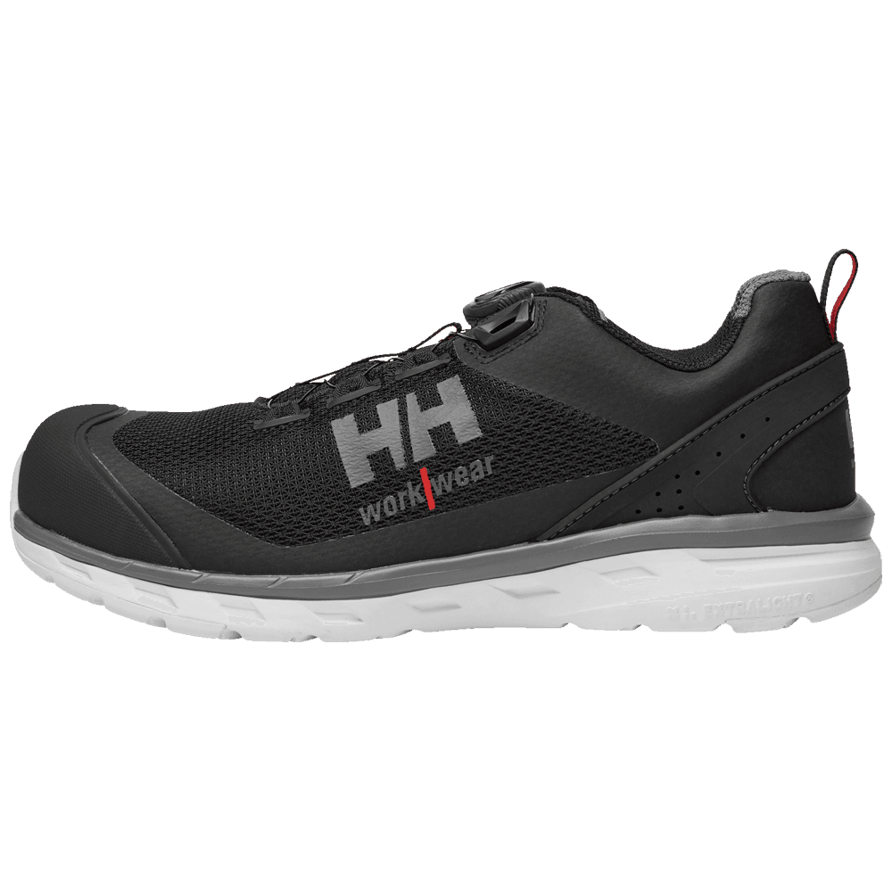 Helly Hansen 78245Chelsea Evolution Brz Low BOA Safety Shoes Safety Trainers Black / Grey / Dark Orange