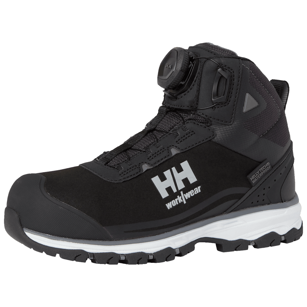 Helly Hansen 78249 Women's Luna 2.0 Mid-Cut BOA S3 Safety Boots Black / Grey