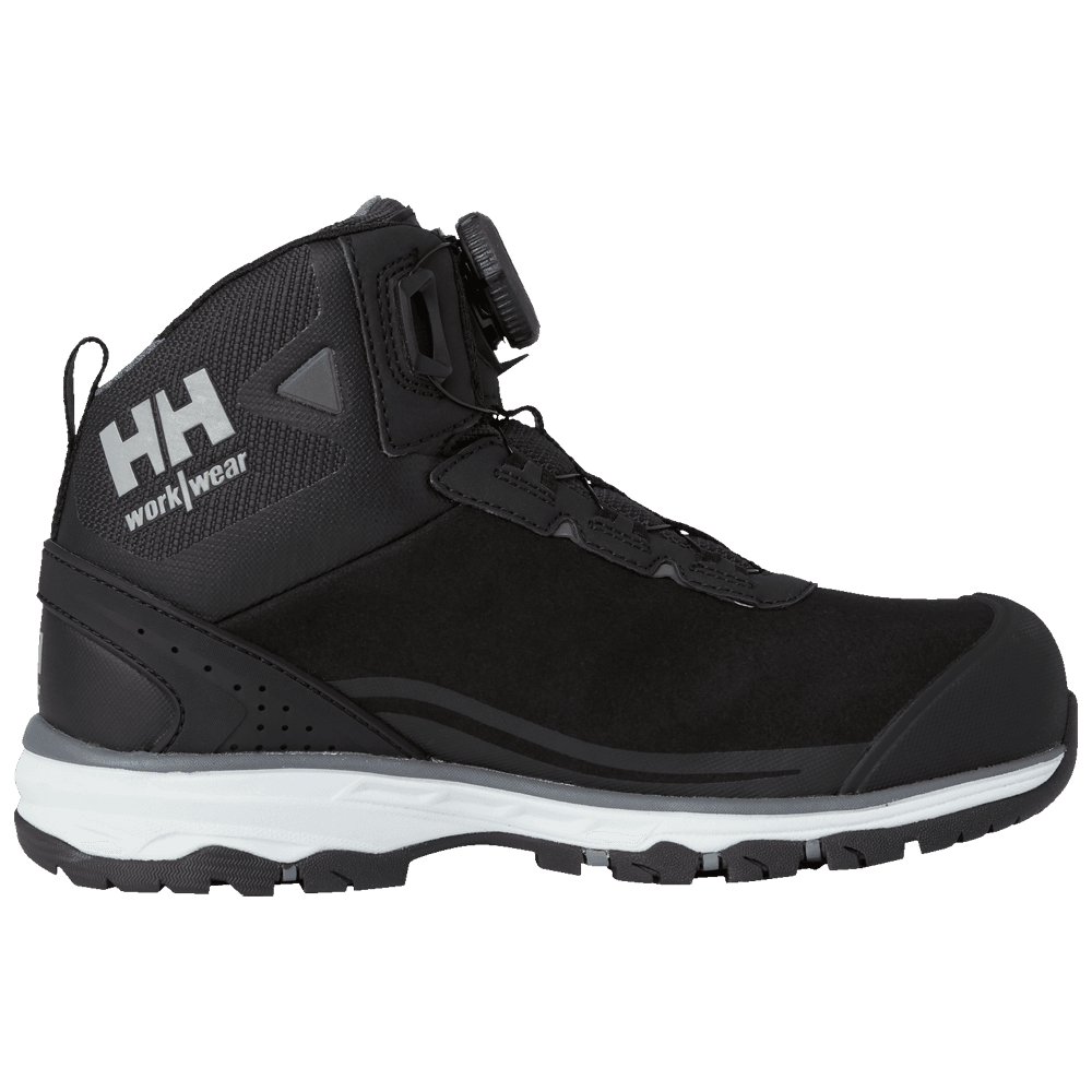 Helly Hansen 78249 Women's Luna 2.0 Mid-Cut BOA S3 Safety Boots Black / Grey