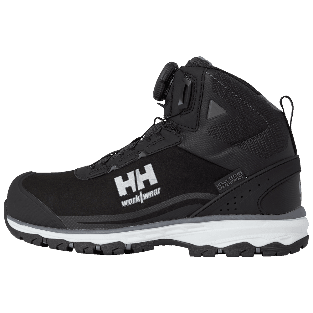 Helly Hansen 78249 Women's Luna 2.0 Mid-Cut BOA S3 Safety Boots Black / Grey