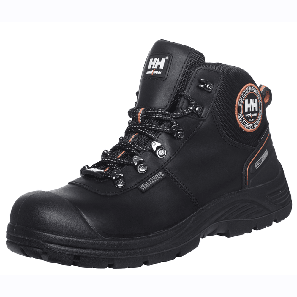 Helly Hansen 78250 Chelsea Waterproof Composite Toe Safety Boots Black / Orange