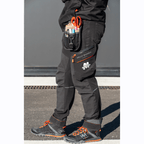 Helly Hansen 78253 Rabbora Trail Waterproof Soft Toe Work Shoes Black / Orange