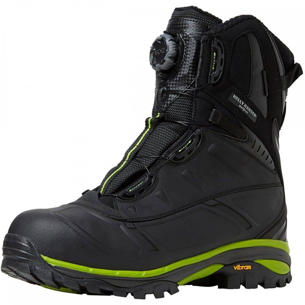 Helly Hansen 78317 Magni Winter Tall BOA Waterproof Composite-Toe Safety Boots Black / Dark Lime