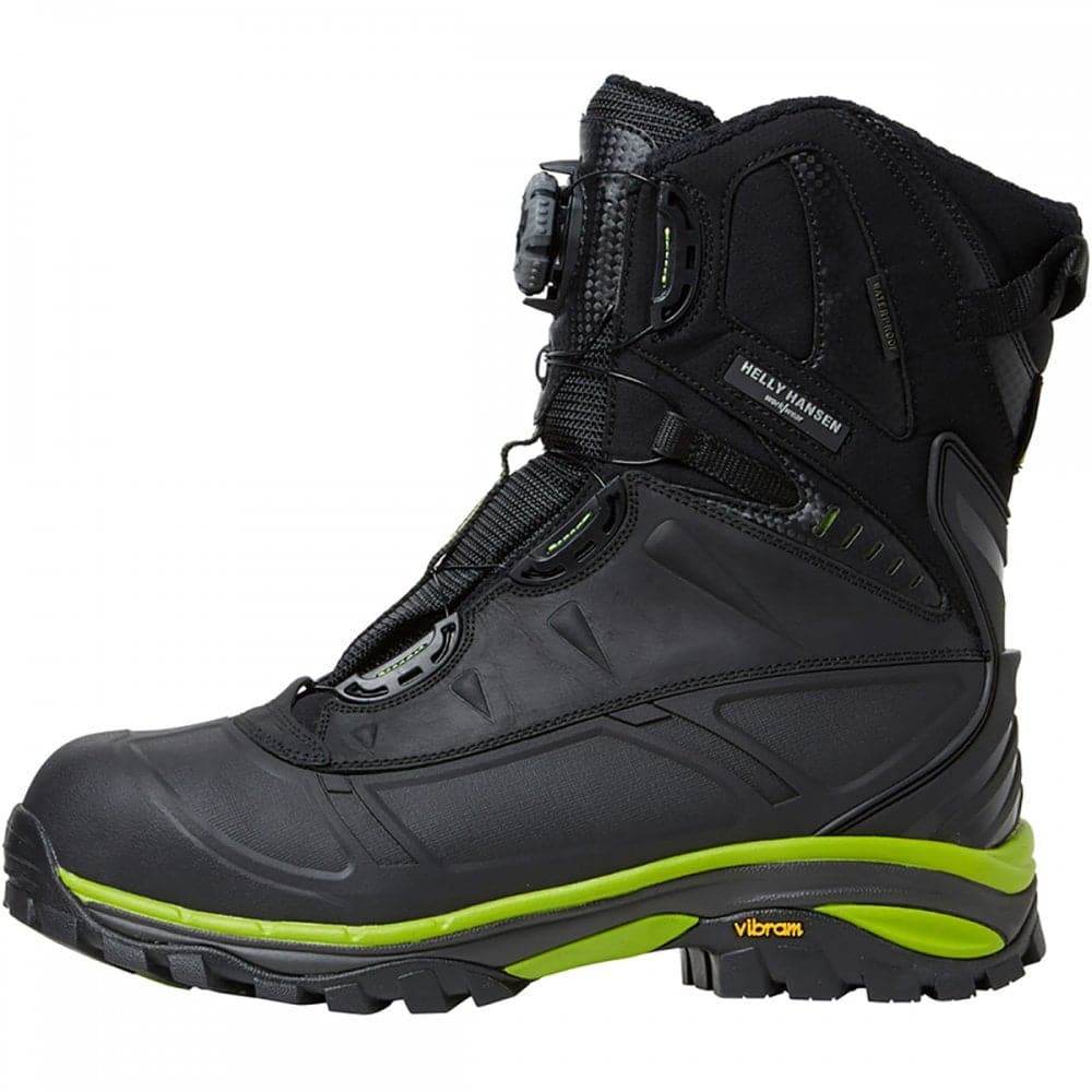 Helly Hansen 78317 Magni Winter Tall BOA Waterproof Composite-Toe Safety Boots Black / Dark Lime