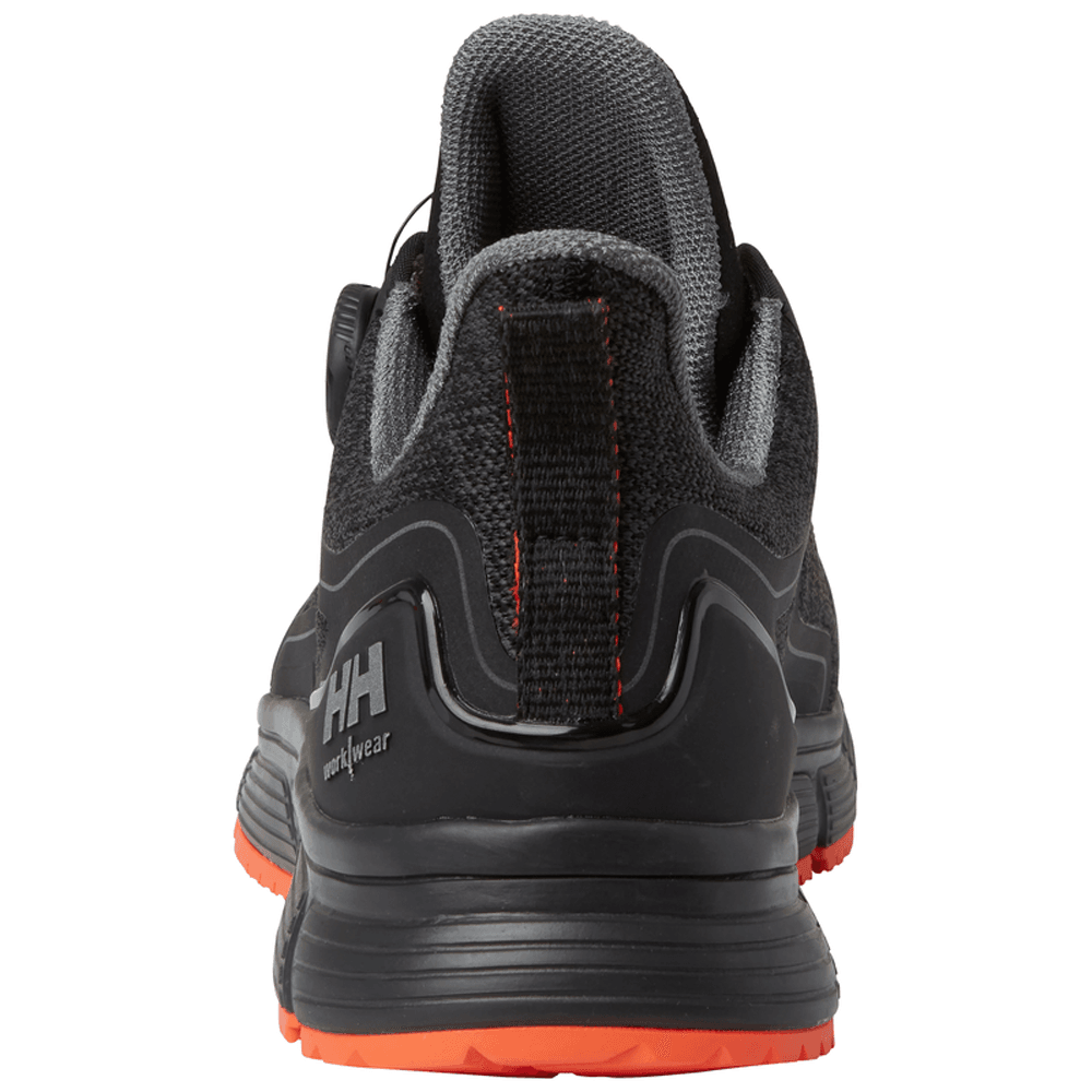 Helly Hansen 78358 Kensington Low-Cut BOA O1 - Soft Toe Work Shoes Black / Orange