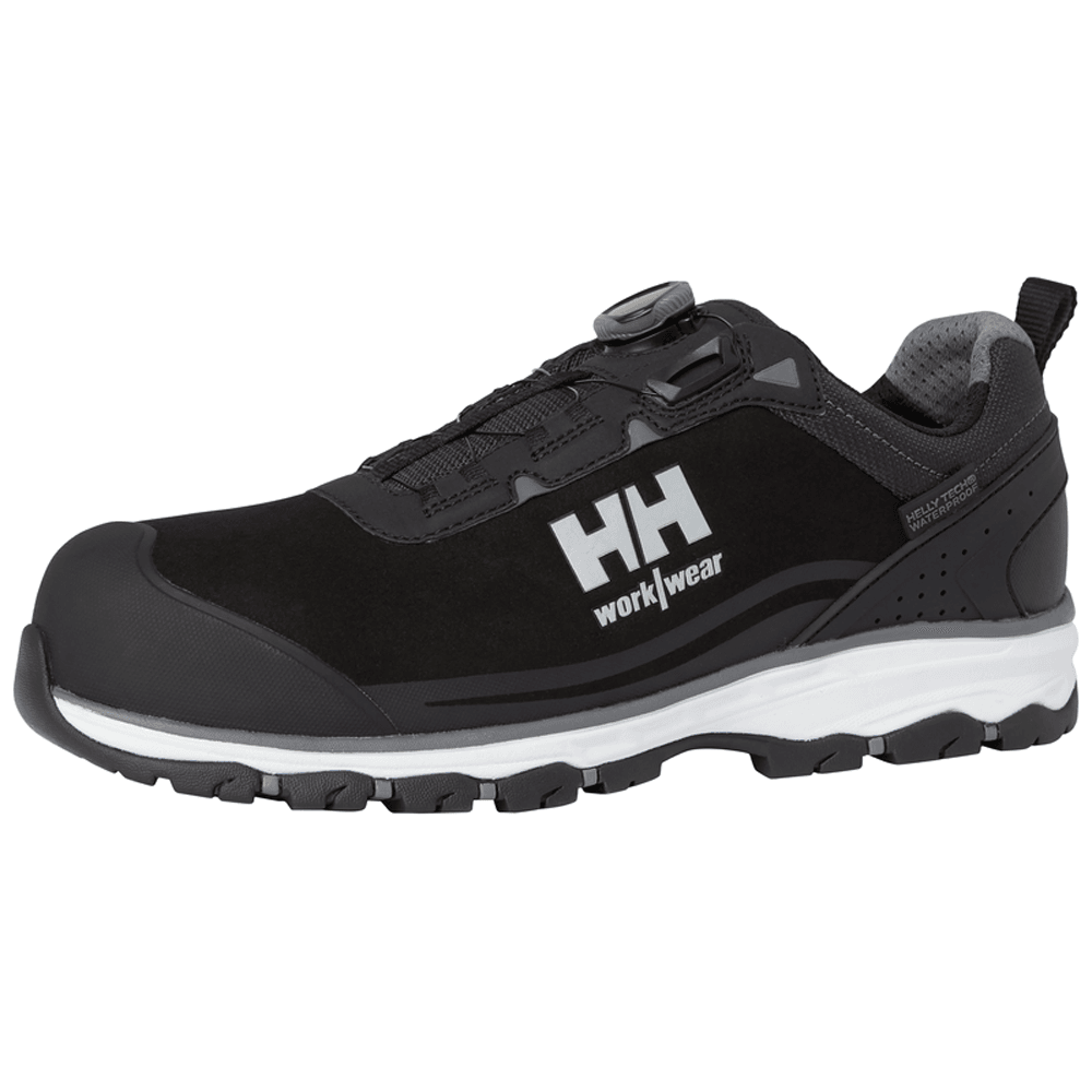 Helly Hansen 78382 Chelsea Evolution 2.0 Low-Cut BOA S3 HT Wide Shoes Safety Trainers Black / Grey