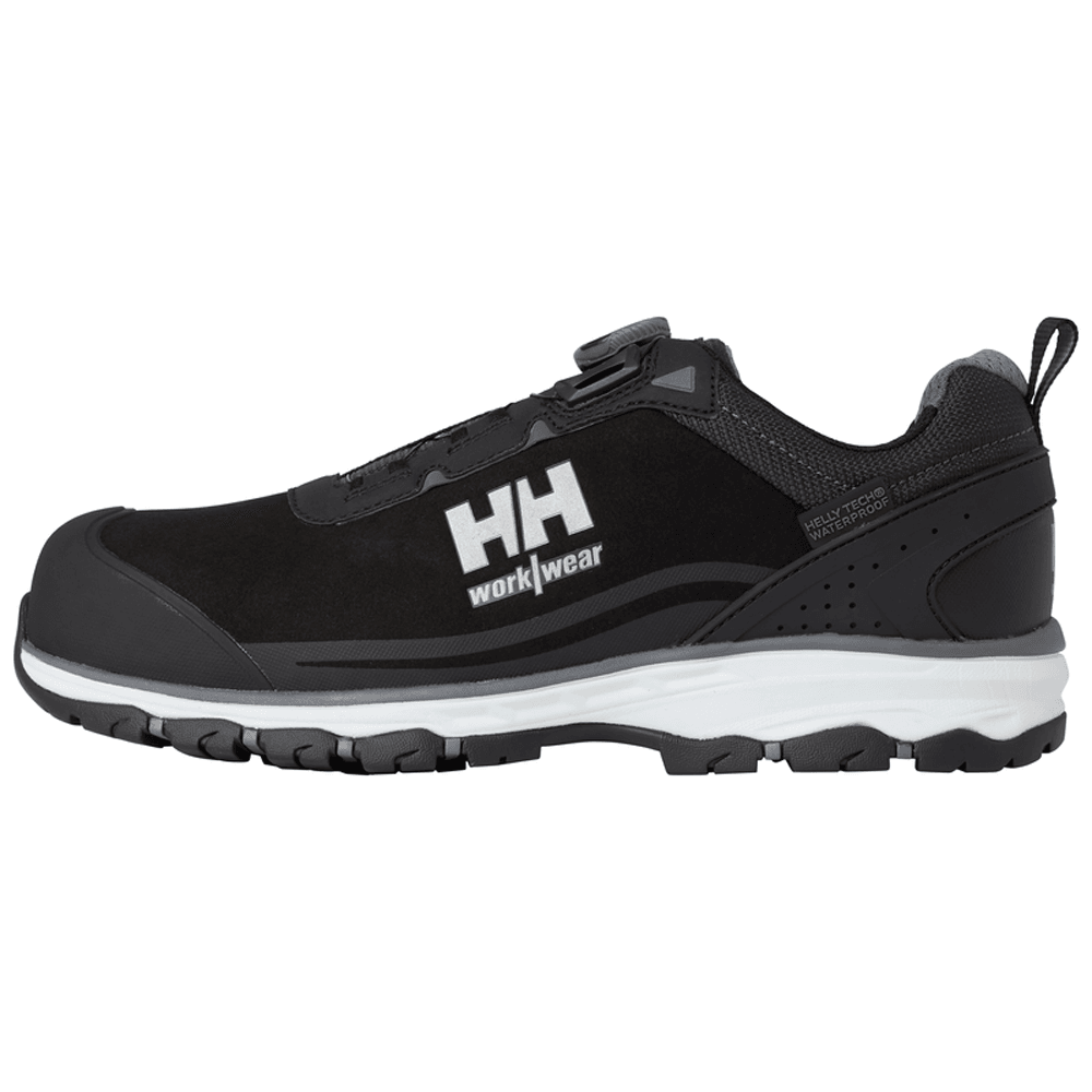 Helly Hansen 78382 Chelsea Evolution 2.0 Low-Cut BOA S3 HT Wide Shoes Safety Trainers Black / Grey