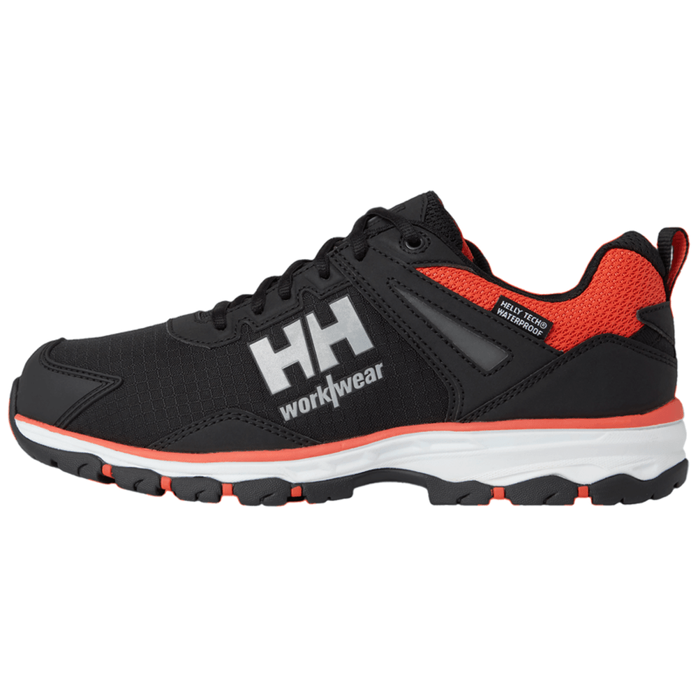 Helly Hansen 78388 Chelsea Evolution 2.0 Low-Cut O2 HT - Soft Toe Work Shoes Black / Orange