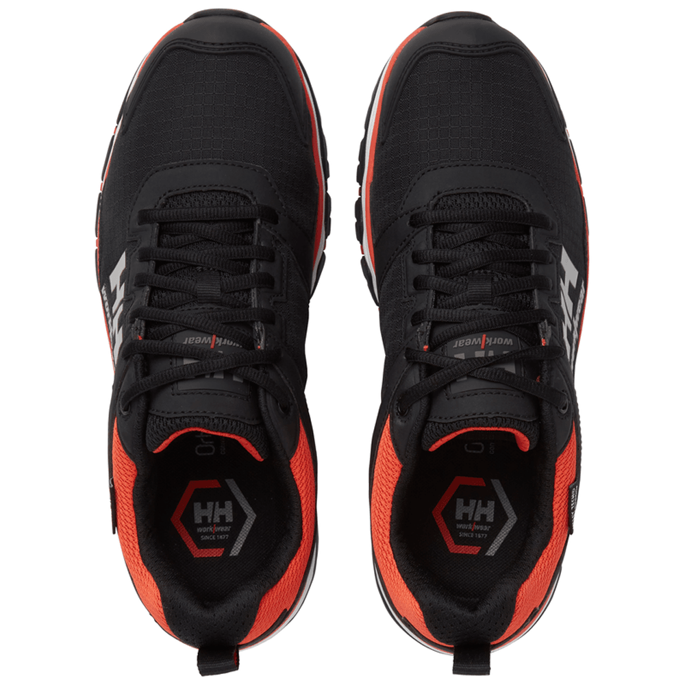 Helly Hansen 78388 Chelsea Evolution 2.0 Low-Cut O2 HT - Soft Toe Work Shoes Black / Orange