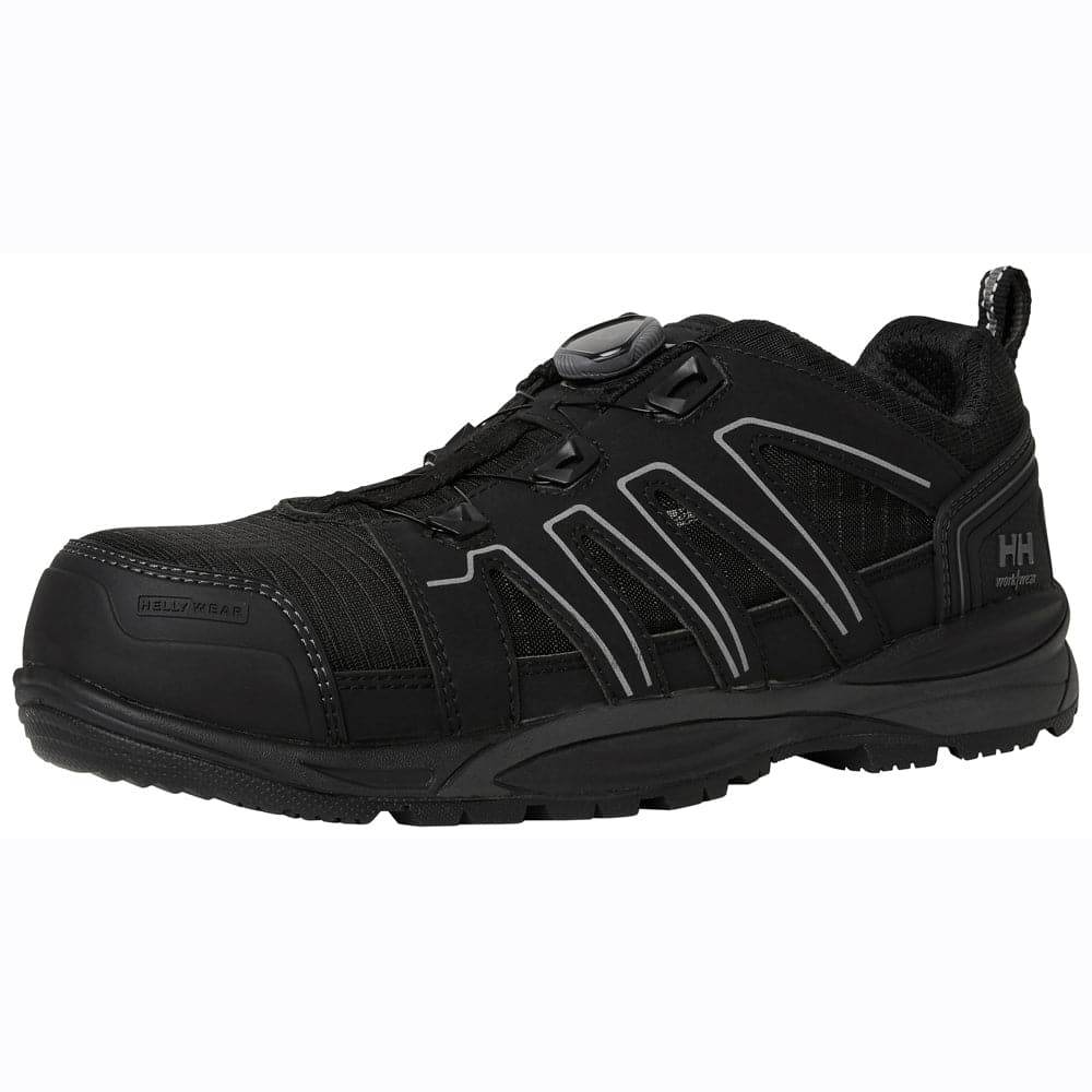Helly Hansen 78420 Manchester BOA S1P Composite Toe Safety Sandals Safety Trainers Black / Grey