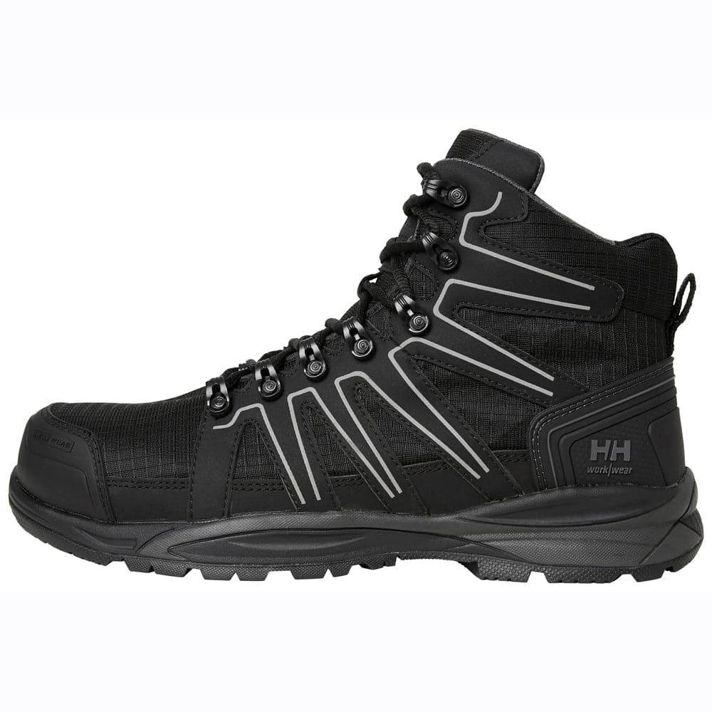 Helly Hansen 78422 Manchester Composite Toe Safety Mid Shoe Safety Boots Black / Grey
