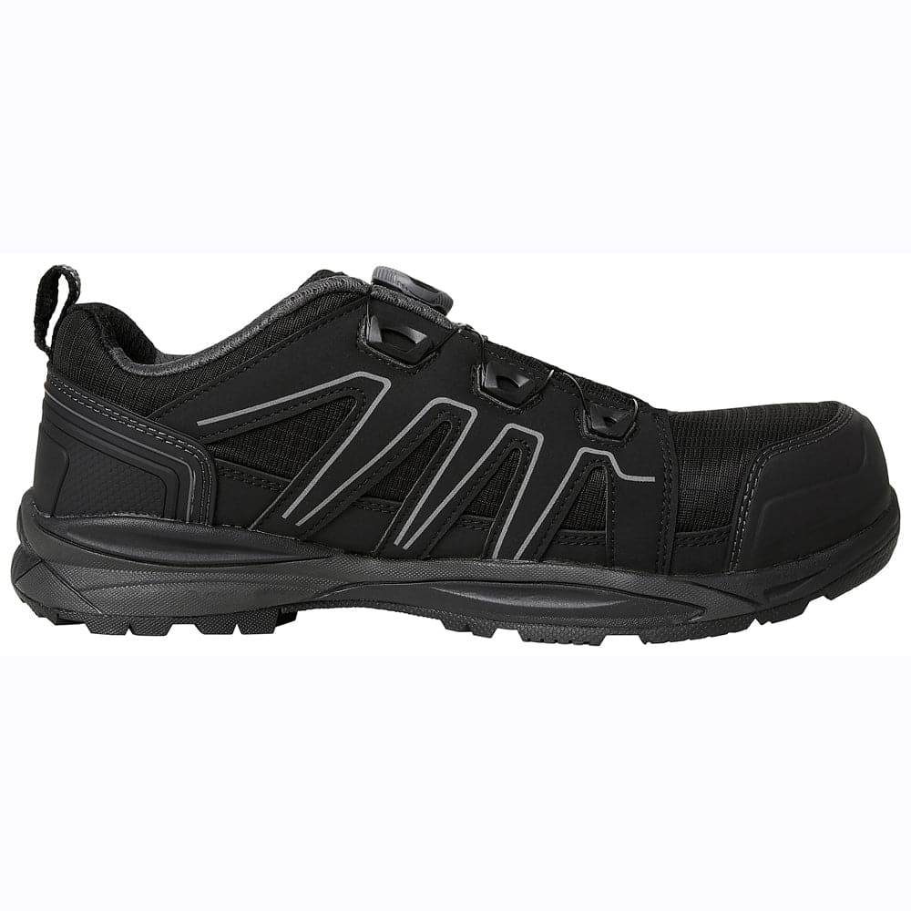 Helly Hansen 78423 Manchester Low BOA S3 Composite Toe Safety Trainers Shoe Black / Grey