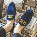 Mens Corduroy Slip On Loafers Sizes 38-48