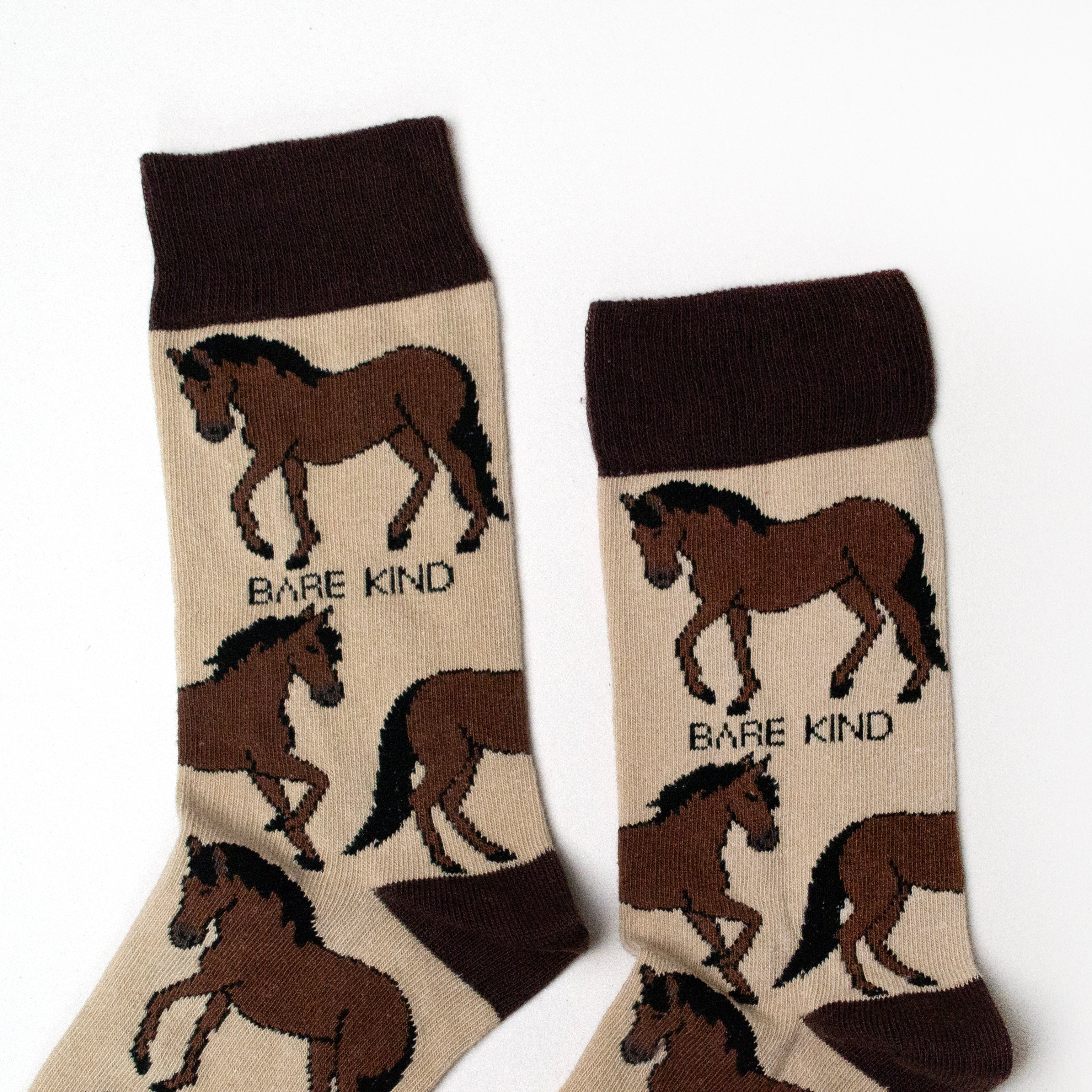 Bare Kind Save the Horses Bamboo Socks