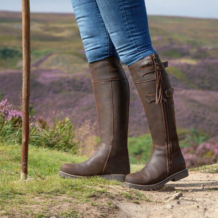 Bareback Footwear Hudson Storm Waterproof Boots Chocolate