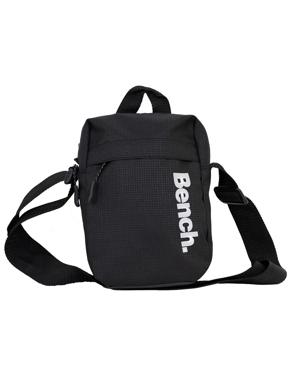 Bench Hydra Black Messenger Bag front detail view