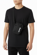 Bench Hydra Black Messenger Bag front product view