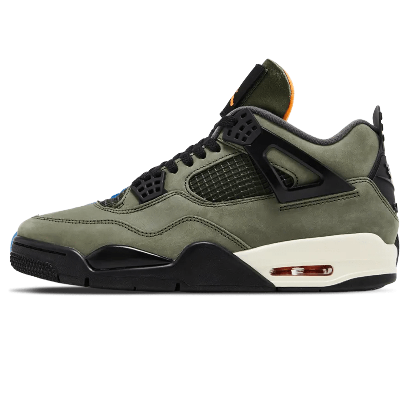Undefeated x Air Jordan 4 Retro 2025 shoes main side profile