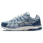 Nike P-6000 SE Worn Blue Denim trainers main side profile