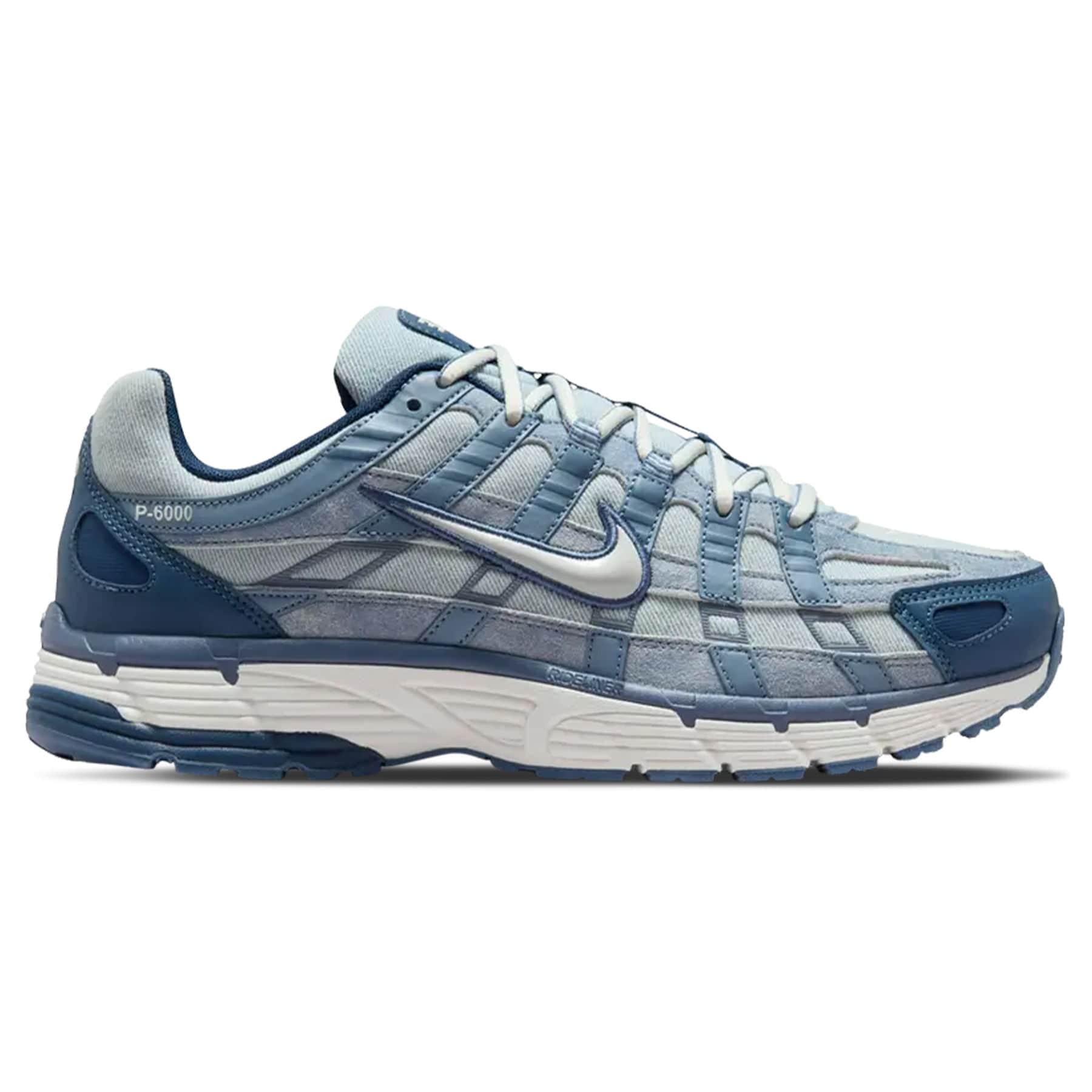 Nike P-6000 SE Worn Blue Denim trainers alternate product view