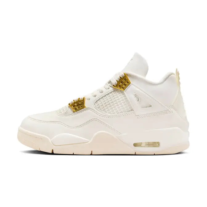 Air Jordan 4 Retro Metallic Gold Womens Trainers